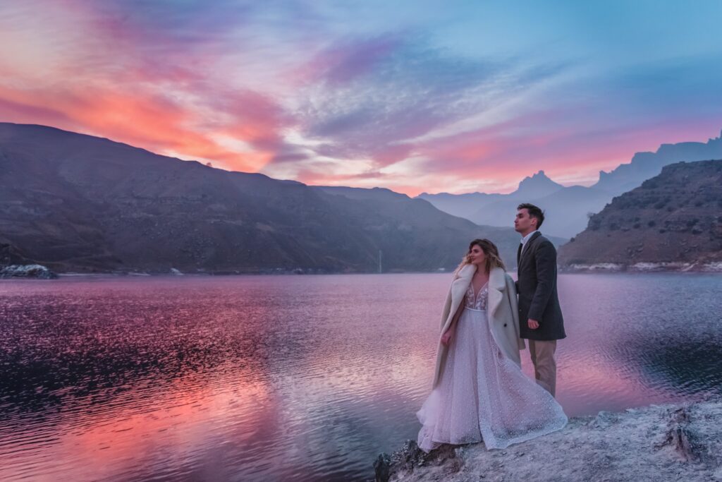 Wedding sunset photography by LJ Master Photographer