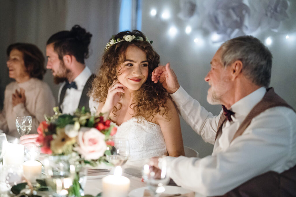 Father of the bride by photographer LJ Creapeau