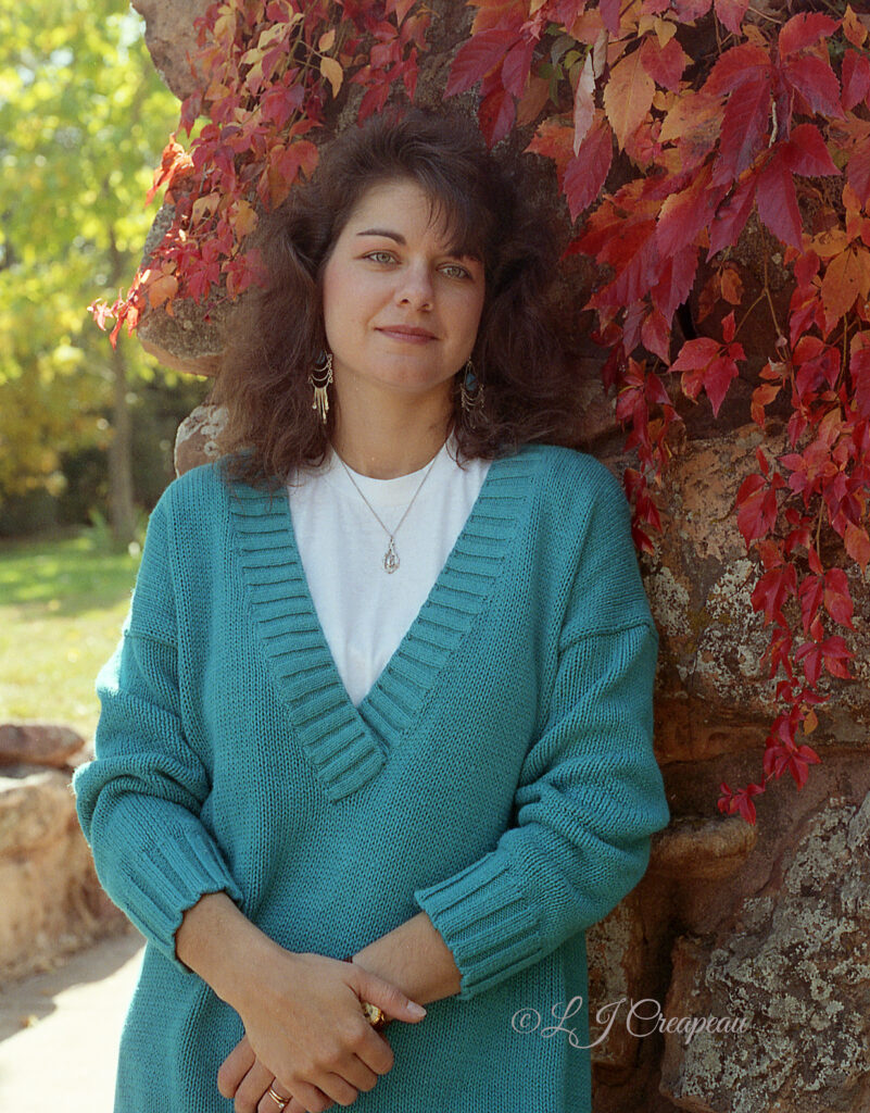 Outdoor portrait photo session by Master Photographer, LJ Creapeau in Chautauqua Park, Boulder, CO